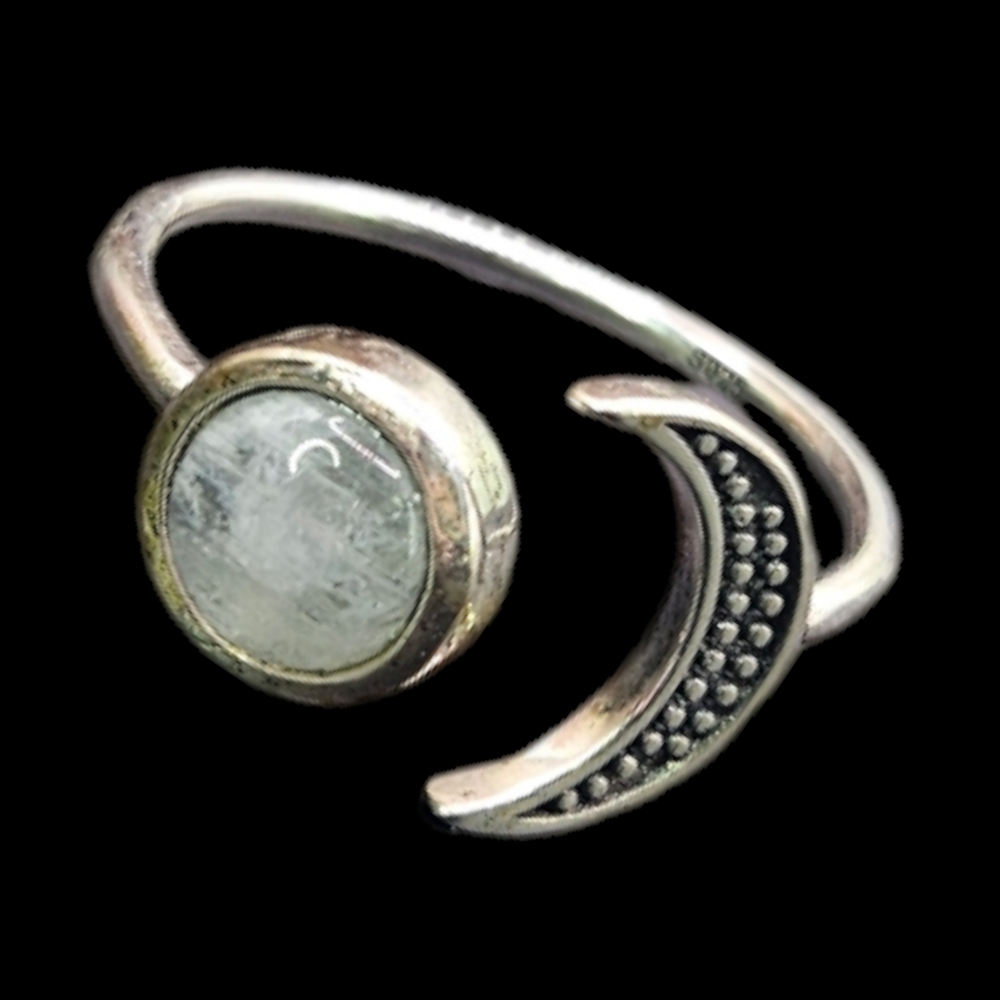 Moonstone Luna Ring
